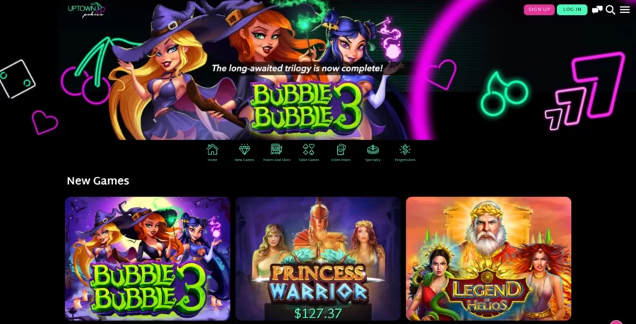 Uptown Pokies online casino review