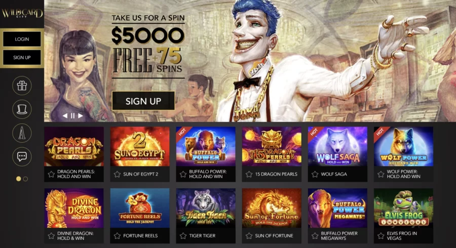 Wild Card City online casino review