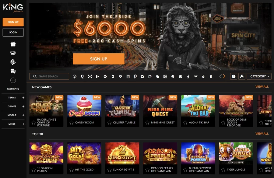 King Johnnie Casino online casino review