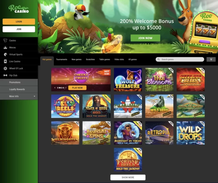Roo Casino review
