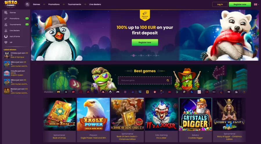 Bizzo Casino review
